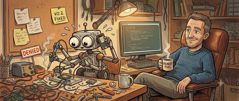 Ich habe einer KI ermöglicht, ihren eigenen Code zu testen. Bis runter auf die Hardware-Ebene inklusive flashen und Schnittstellen auslesen